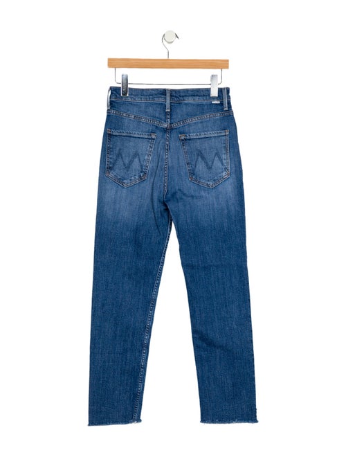 Mother High-Rise Straight Leg Jeans