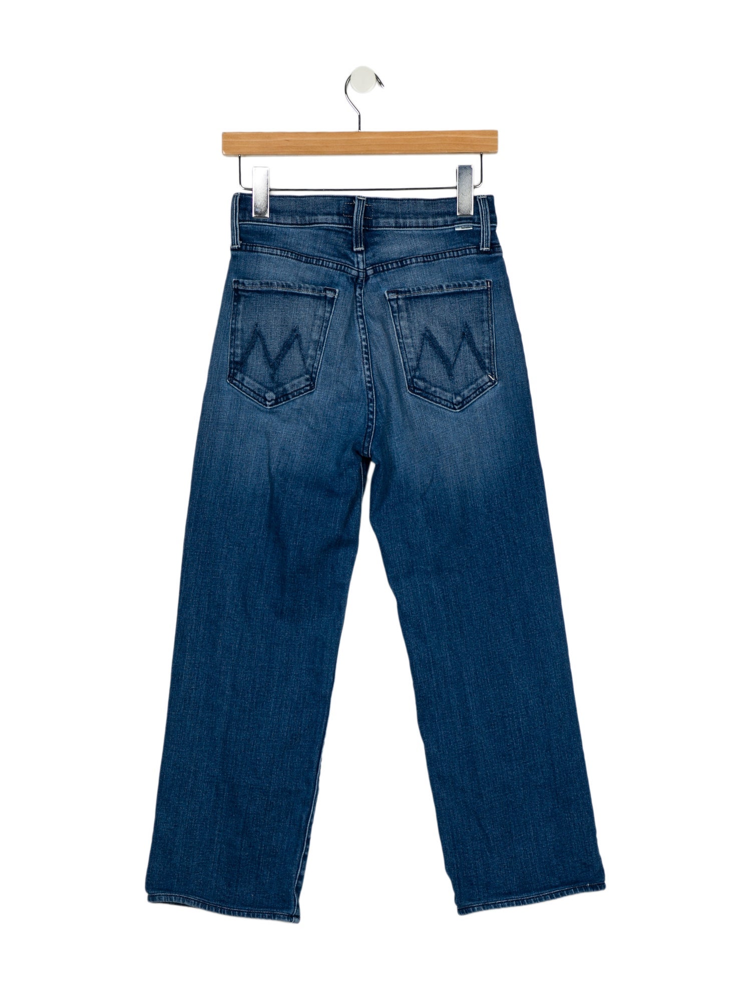 Mother High-Rise Straight Leg Jeans