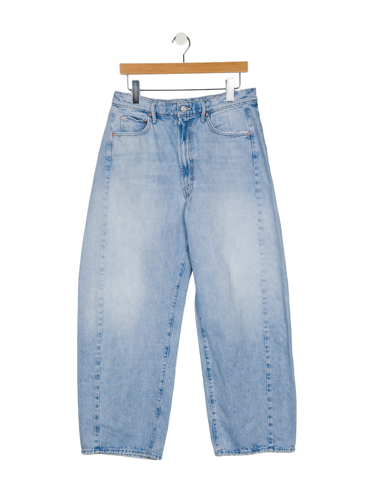 Mother High-Rise Wide Leg Jeans