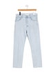 Mother High-Rise Straight Leg Jeans