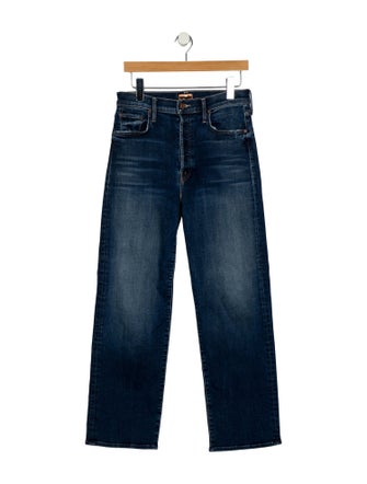 Mother High-Rise Wide Leg Jeans