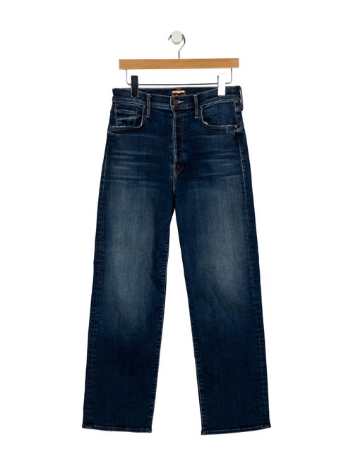 Mother High-Rise Wide Leg Jeans