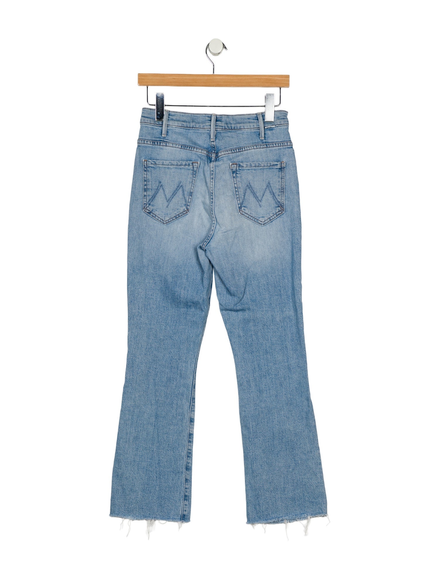 Mother Mid-Rise Straight Leg Jeans