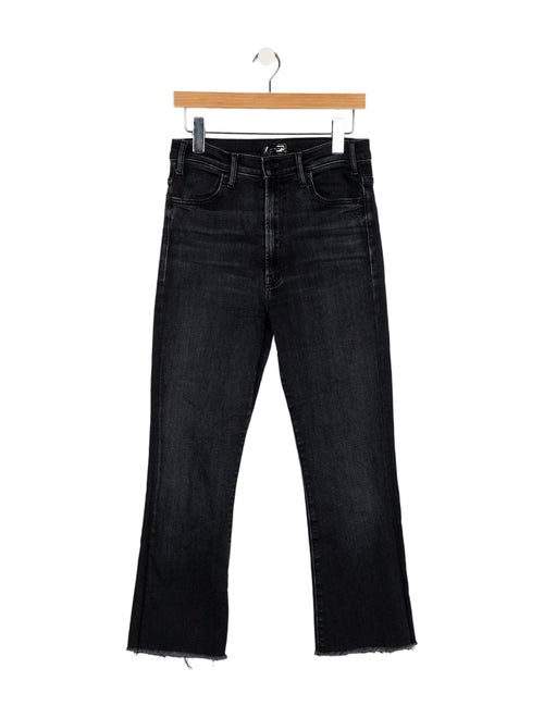 Mother Mid-Rise Straight Leg Jeans