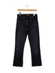 Mother Mid-Rise Straight Leg Jeans