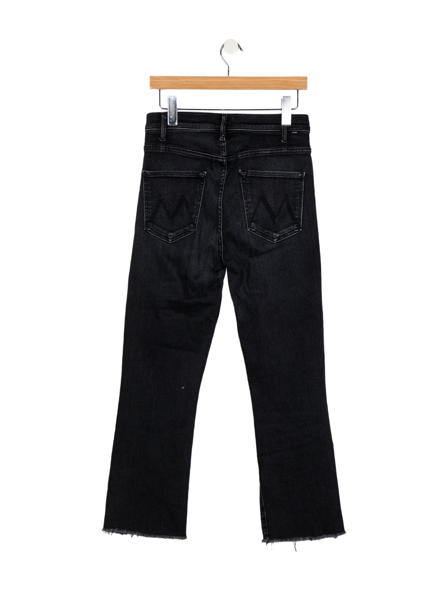 Mother Mid-Rise Straight Leg Jeans