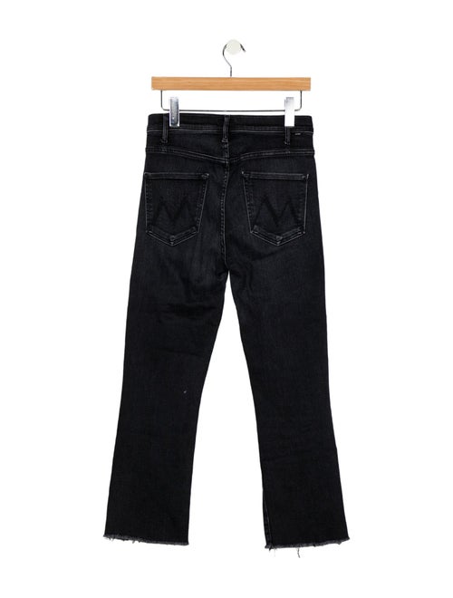 Mother Mid-Rise Straight Leg Jeans