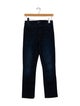 Mother Mid-Rise Straight Leg Jeans