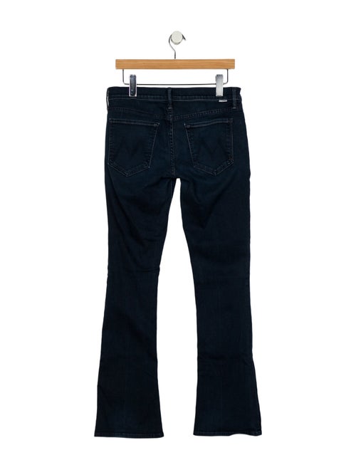 Mother Mid-Rise Straight Leg Jeans