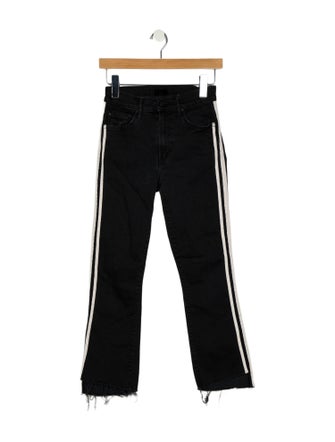 Mother Mid-Rise Straight Leg Jeans