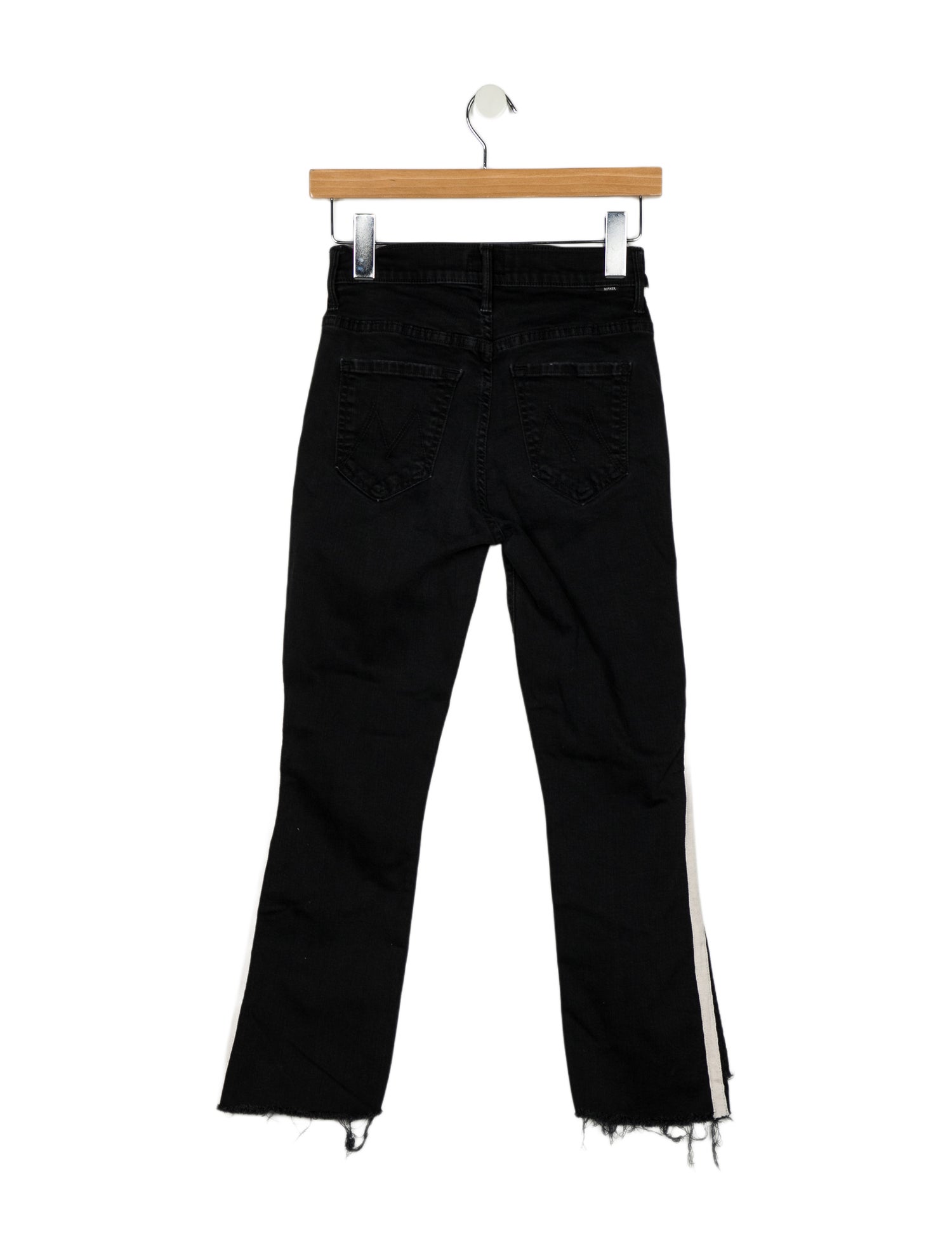 Mother Mid-Rise Straight Leg Jeans
