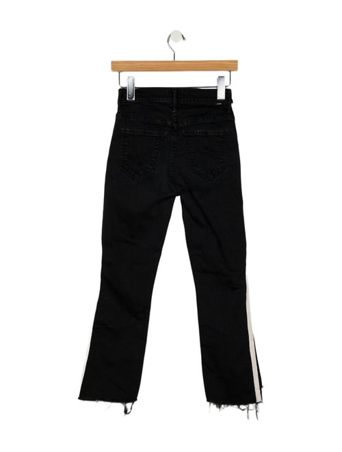 Mother Mid-Rise Straight Leg Jeans