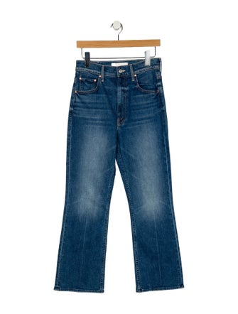 Mother High-Rise Straight Leg Jeans