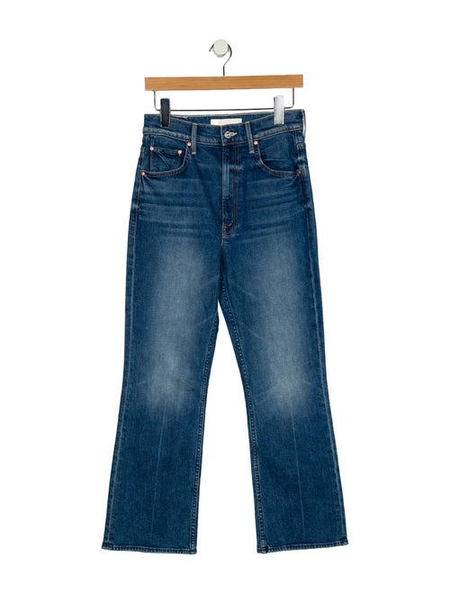 Mother High-Rise Straight Leg Jeans