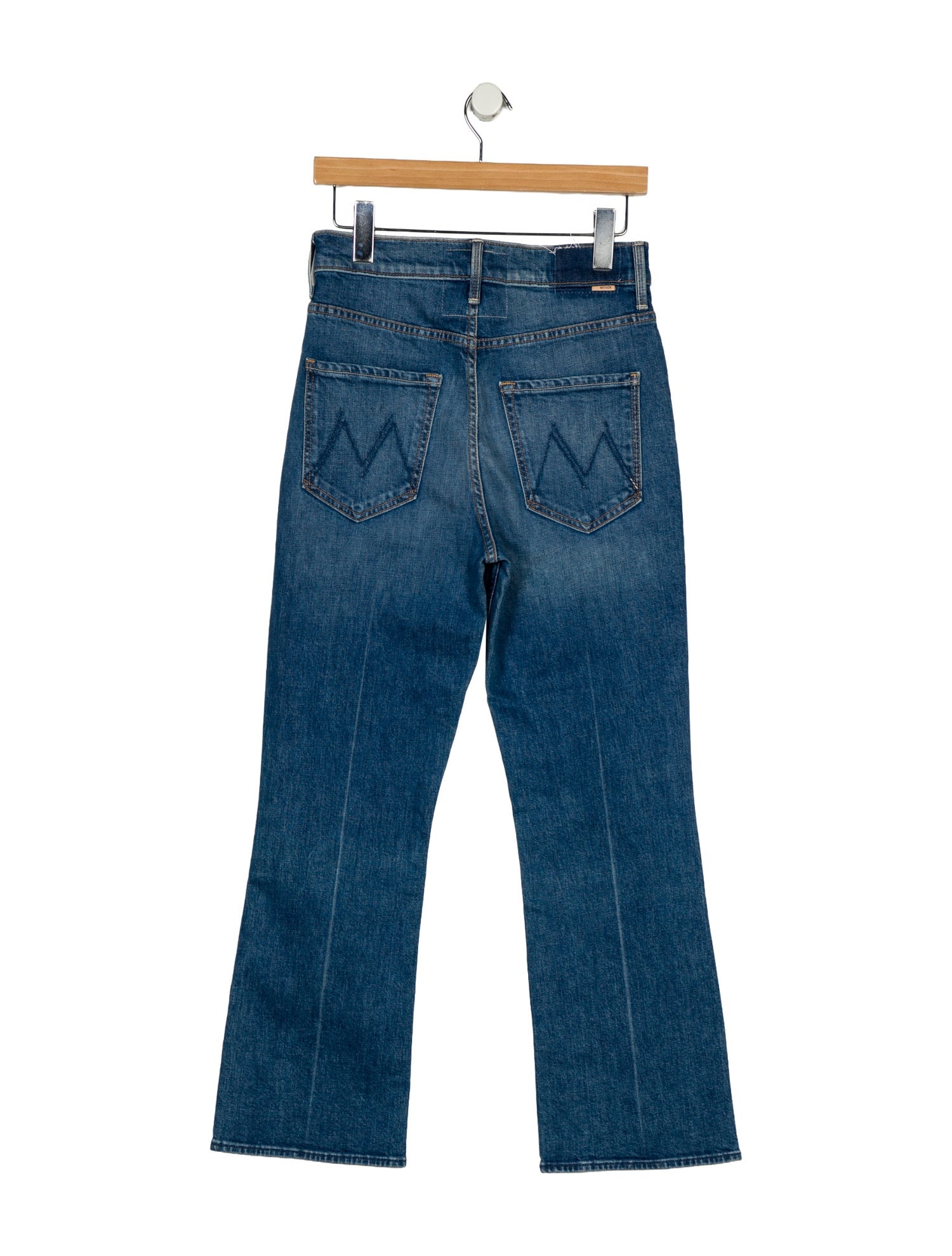 Mother High-Rise Straight Leg Jeans
