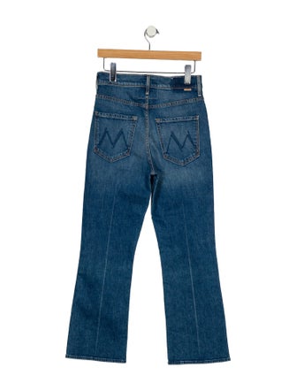 Mother High-Rise Straight Leg Jeans