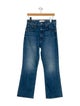 Mother High-Rise Straight Leg Jeans