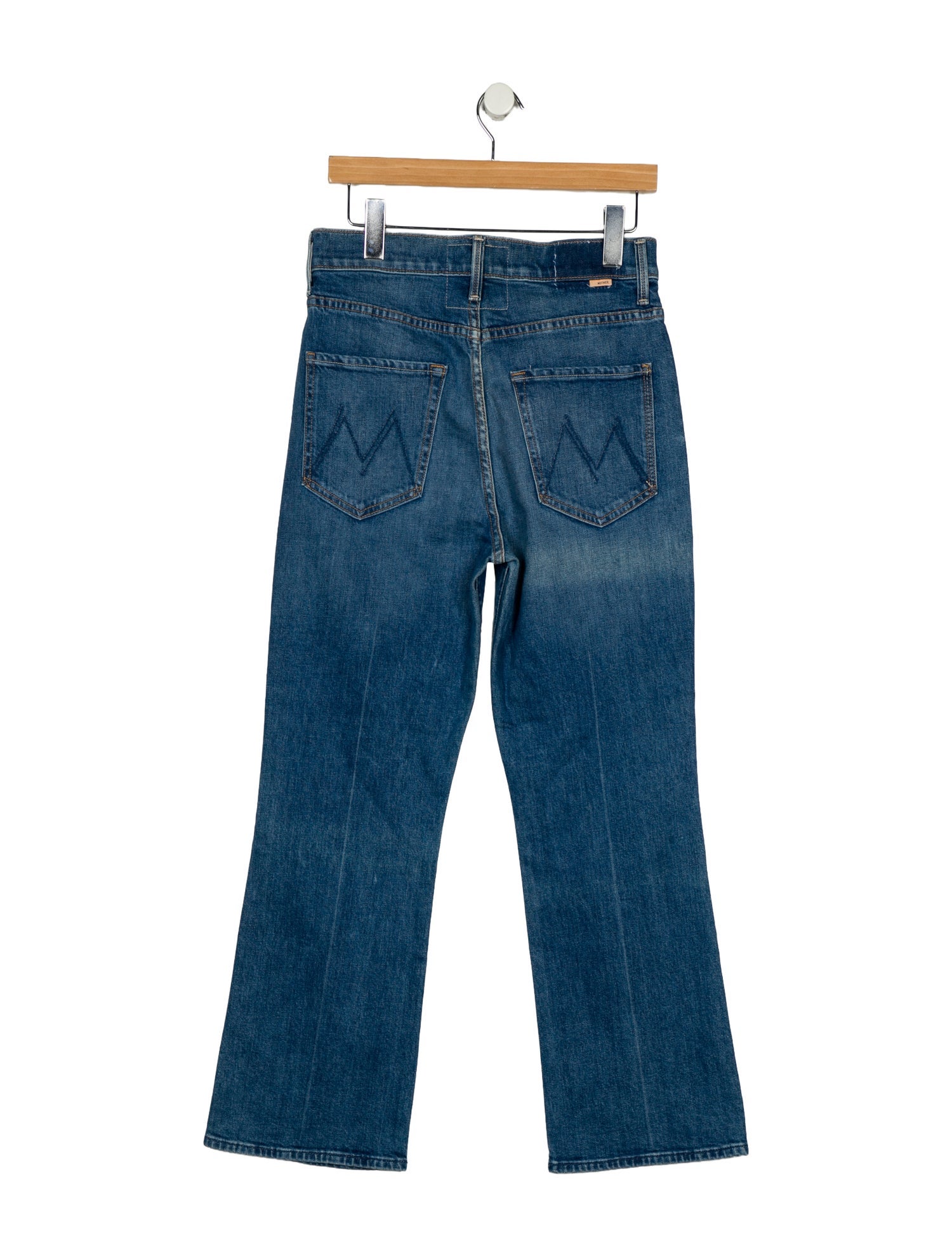 Mother High-Rise Straight Leg Jeans