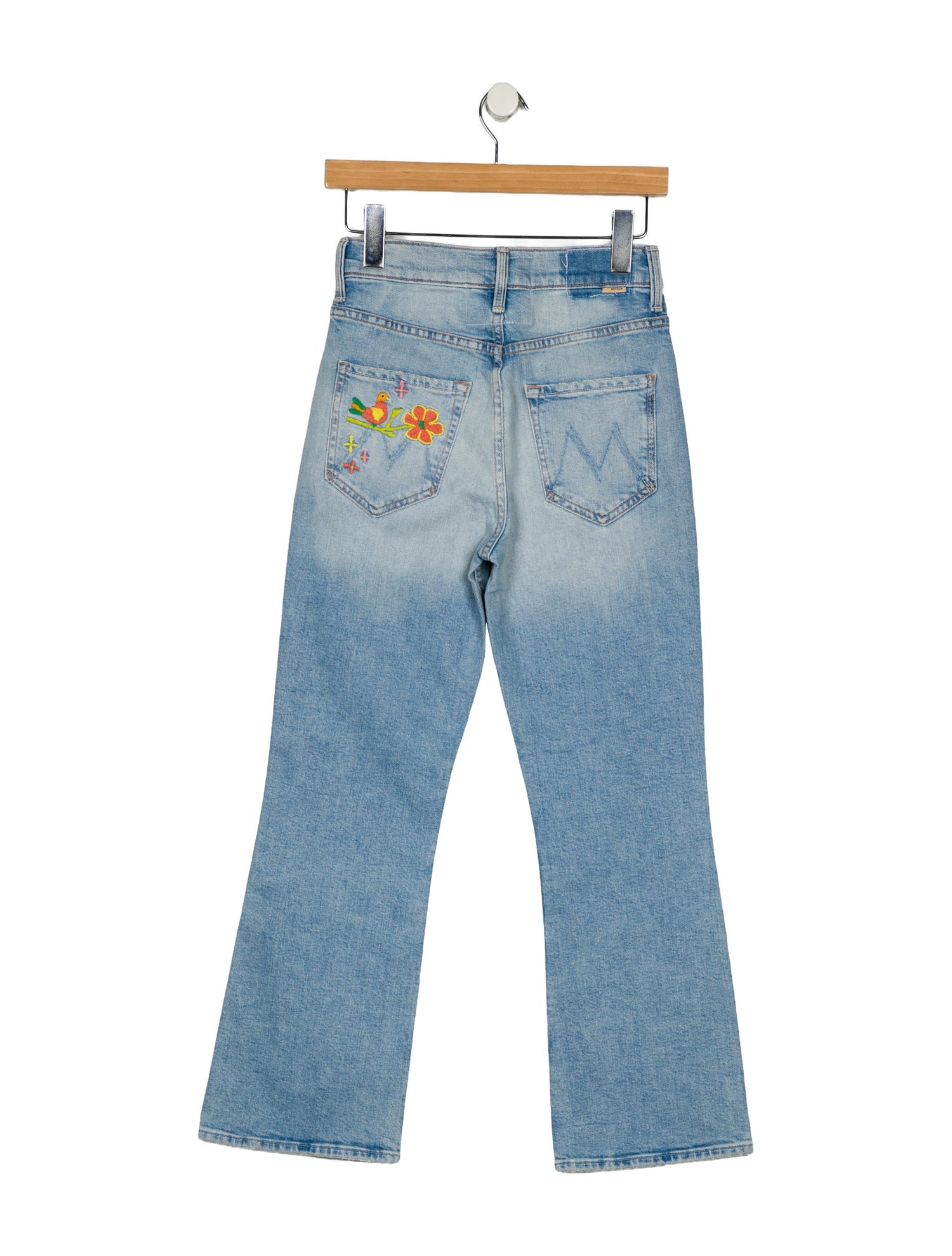 Mother High-Rise Wide Leg Jeans