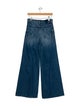 Mother Mid-Rise Wide Leg Jeans