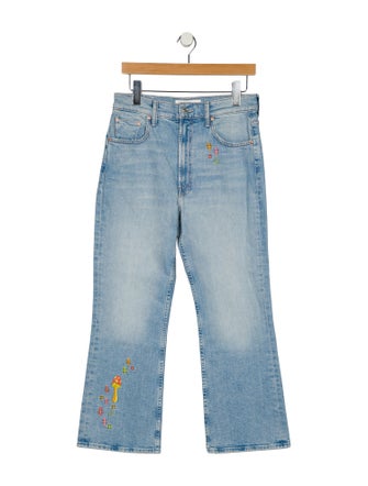 Mother High-Rise Wide Leg Jeans