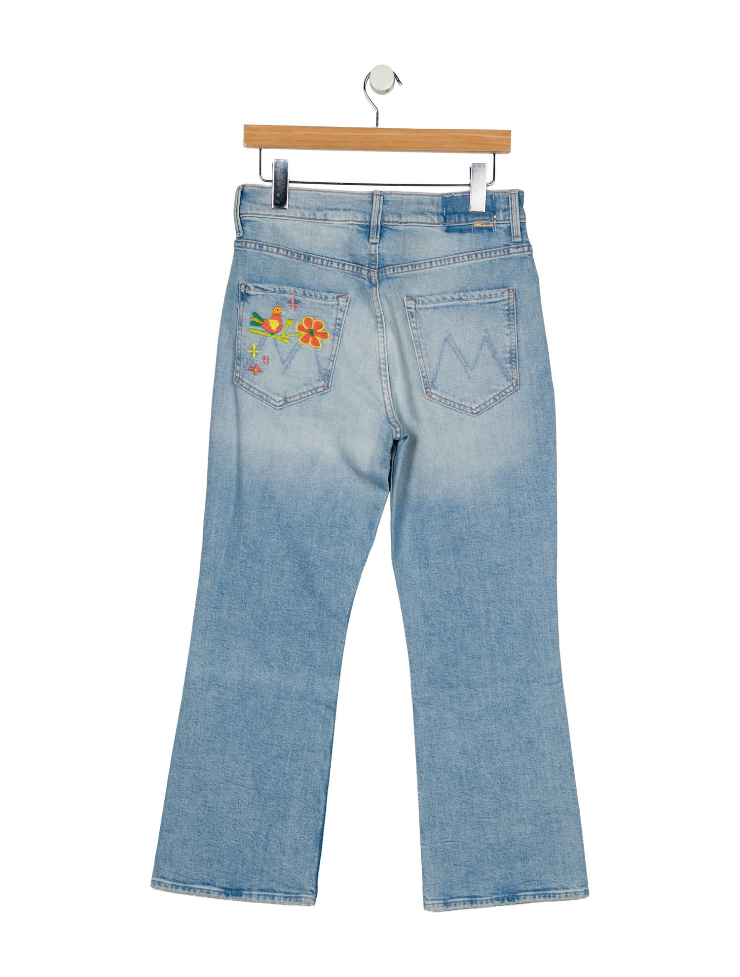 Mother High-Rise Wide Leg Jeans