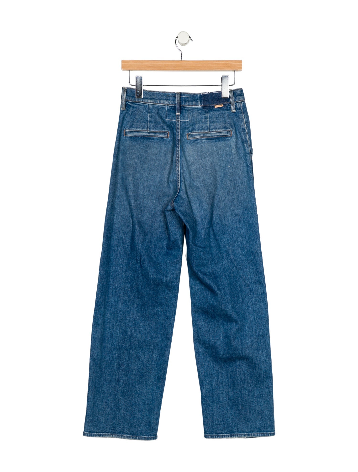 Mother High-Rise Wide Leg Jeans