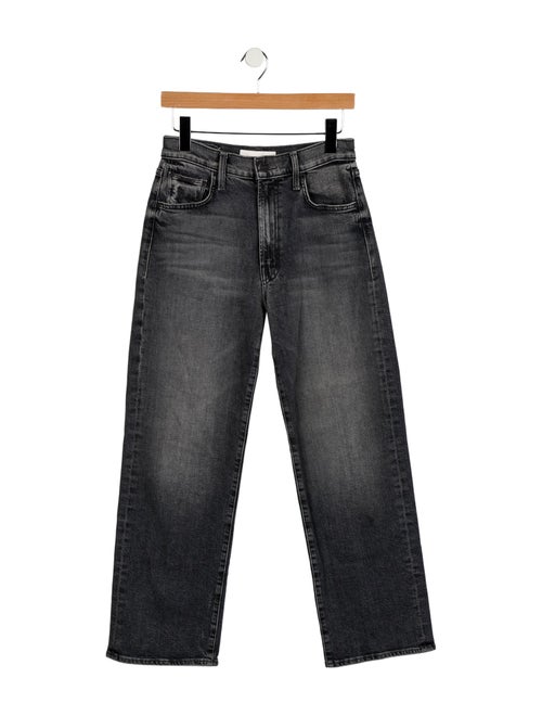 Mother High-Rise Straight Leg Jeans