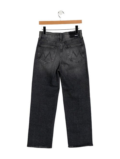 Mother High-Rise Straight Leg Jeans