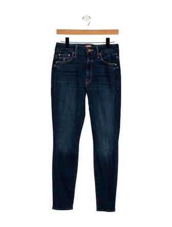 Mother High-Rise Skinny Leg Jeans