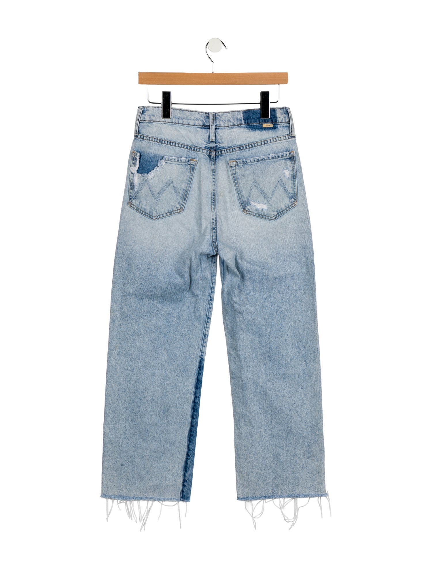 Mother High-Rise Wide Leg Jeans