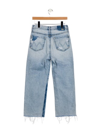 Mother High-Rise Wide Leg Jeans