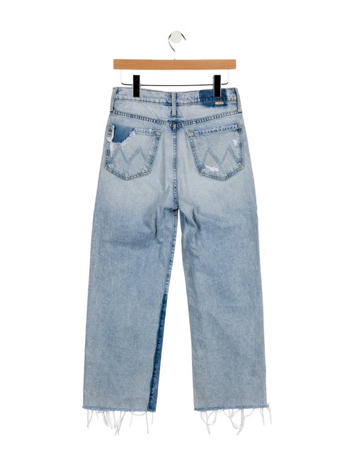 Mother High-Rise Wide Leg Jeans