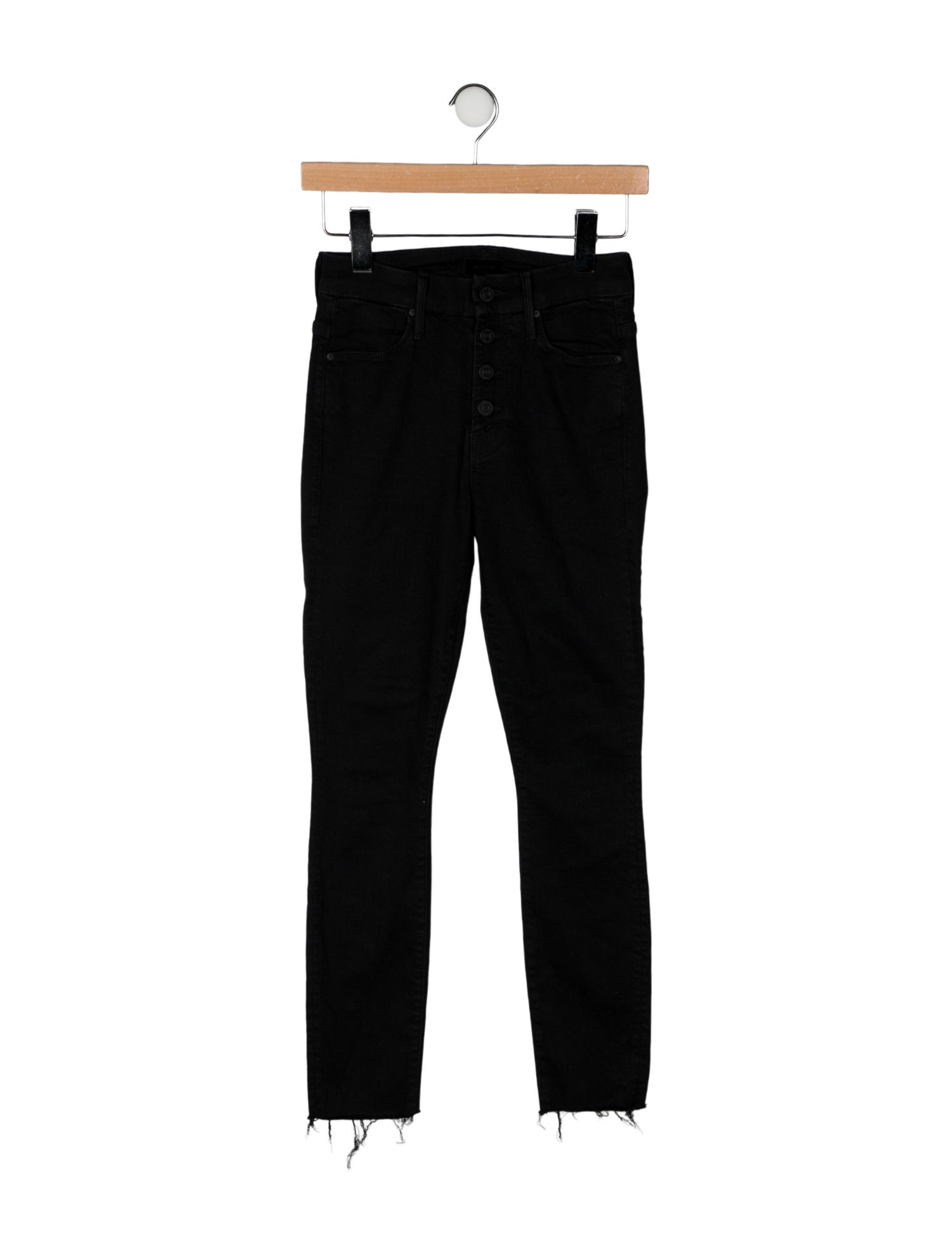 Mother Mid-Rise Skinny Leg Jeans