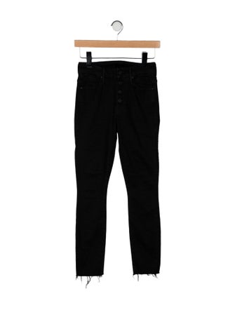 Mother Mid-Rise Skinny Leg Jeans