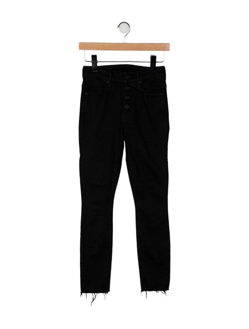Mother Mid-Rise Skinny Leg Jeans