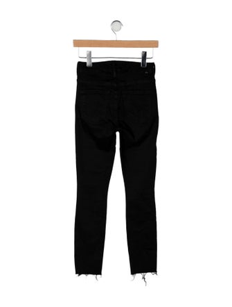 Mother Mid-Rise Skinny Leg Jeans