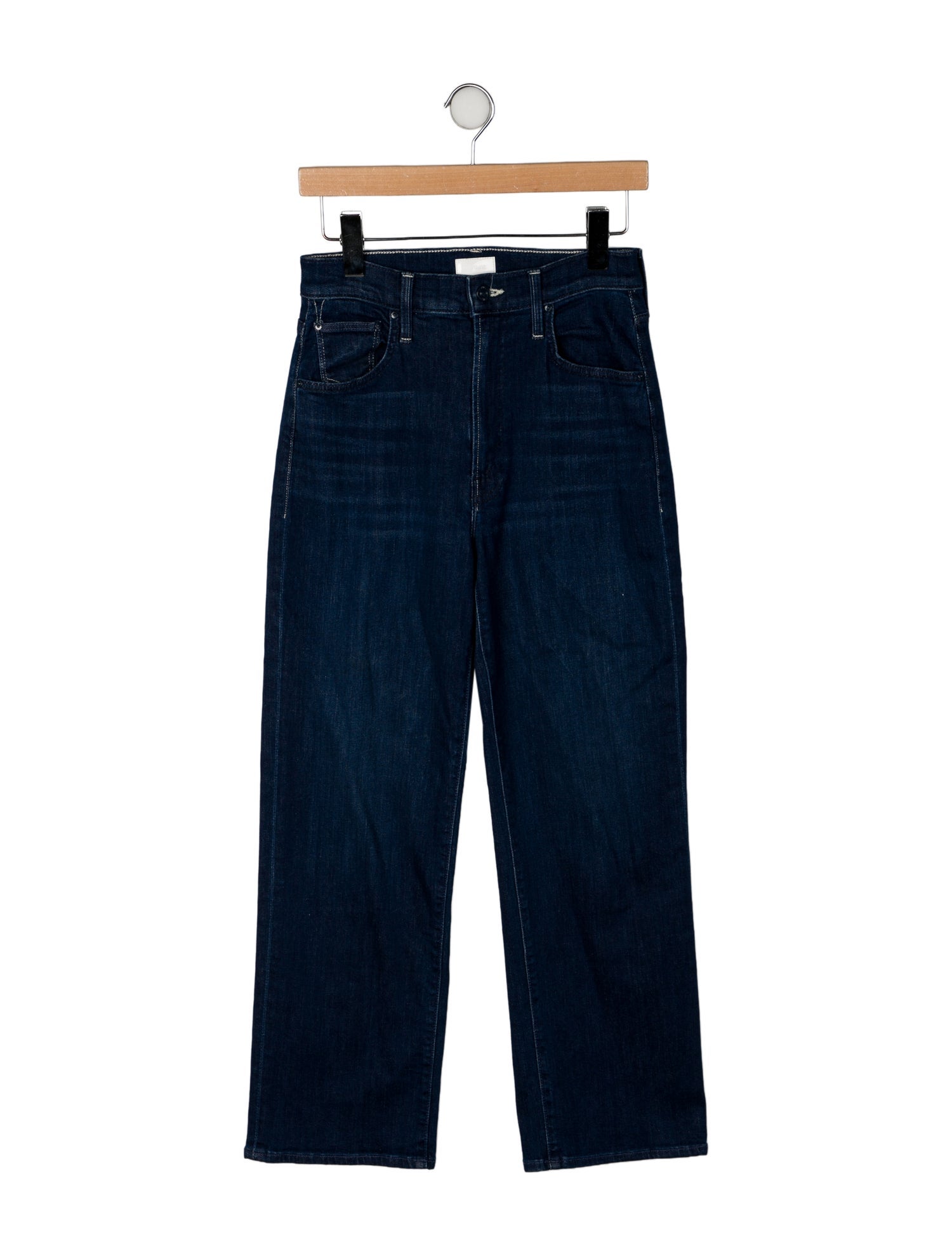 Mother High-Rise Straight Leg Jeans