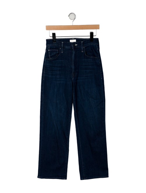 Mother High-Rise Straight Leg Jeans