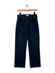 Mother High-Rise Straight Leg Jeans