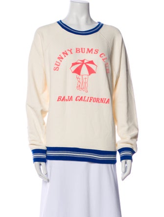 Mother Graphic Print Crew Neck Sweatshirt