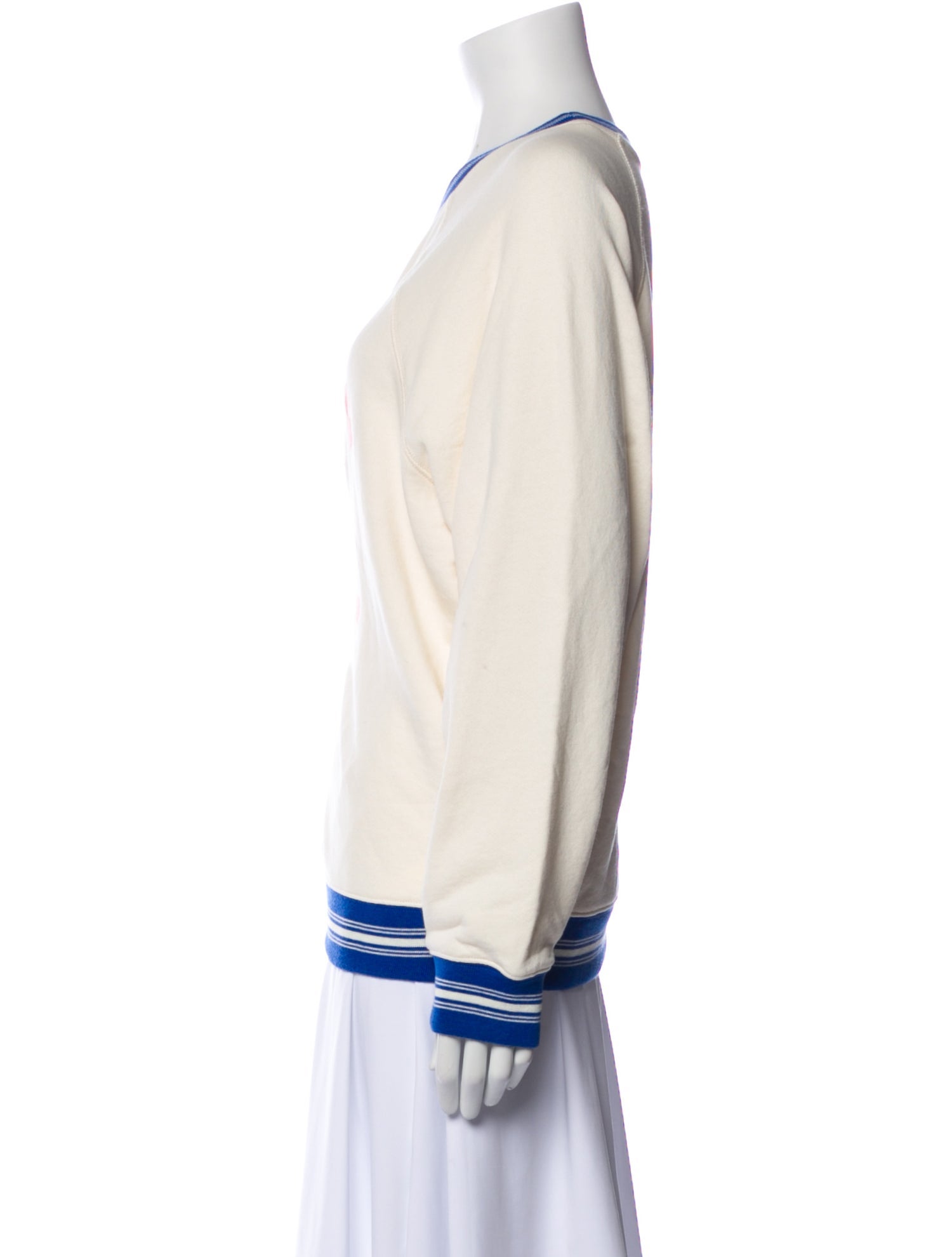 Mother Graphic Print Crew Neck Sweatshirt