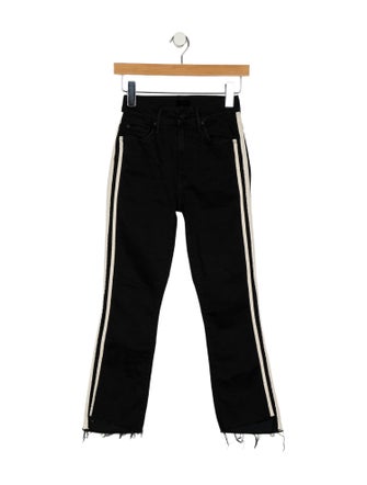Mother Mid-Rise Straight Leg Jeans
