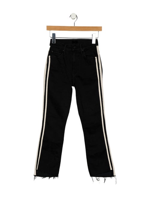 Mother Mid-Rise Straight Leg Jeans