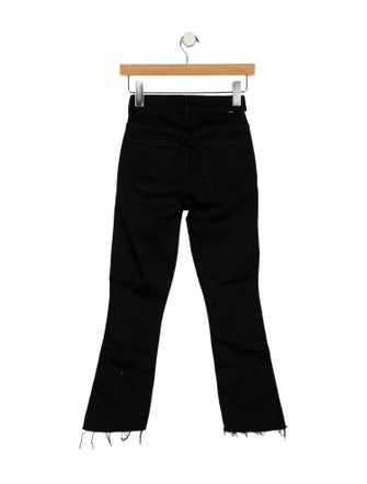 Mother Mid-Rise Straight Leg Jeans