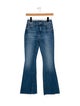 Mother Mid-Rise Wide Leg Jeans