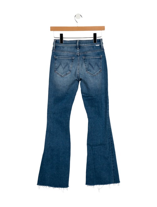 Mother Mid-Rise Wide Leg Jeans