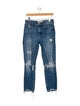 Mother Mid-Rise Skinny Leg Jeans