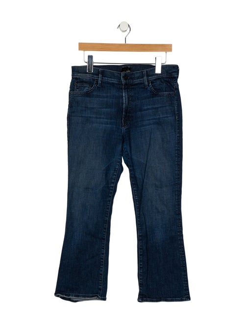Mother Mid-Rise Wide Leg Jeans