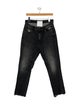 Mother Mid-Rise Straight Leg Jeans